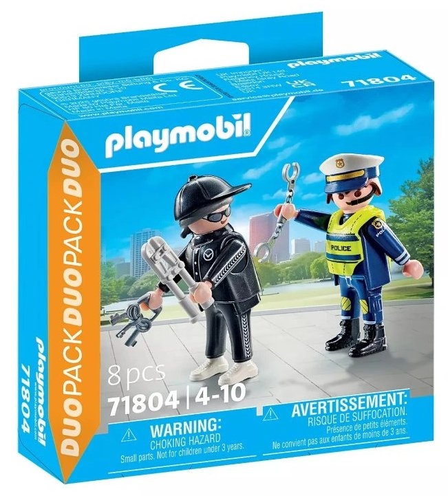 Playmobil 71804 Policista a zloděj