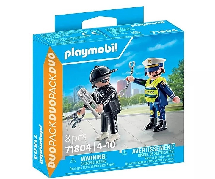 Playmobil 71804 Policista a zloděj