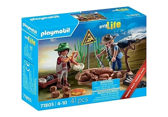 Wykopaliska archeologiczne Playmobil