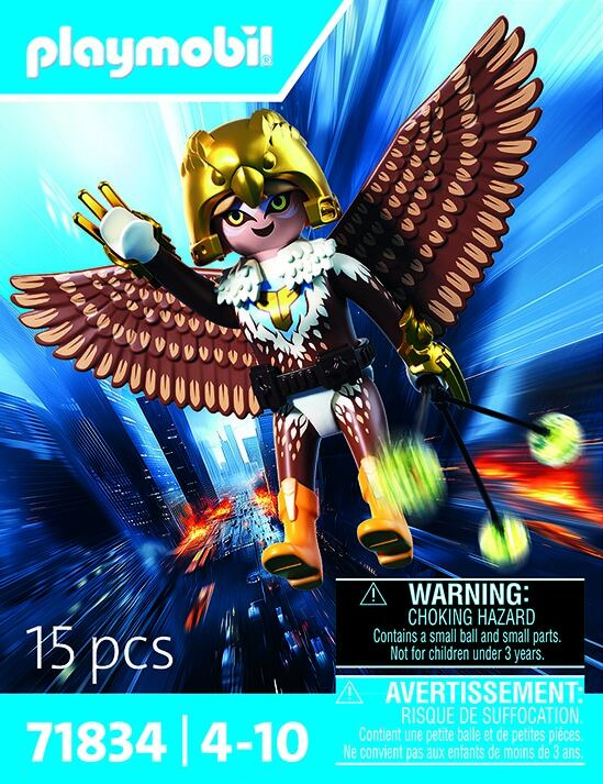 Playmobil 71834 hrdinka s křídly