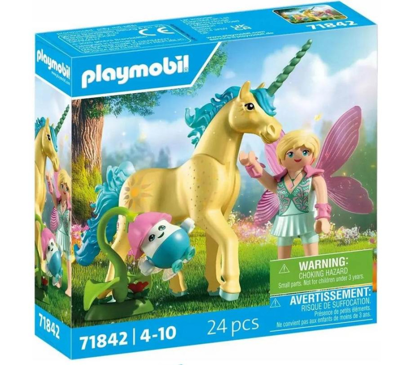 Playmobil Princess Magic Jednorožec Sunshine Blossom s vílou