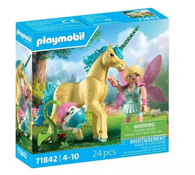 Playmobil Princess Magic Jednorožec Sunshine Blossom s vílou