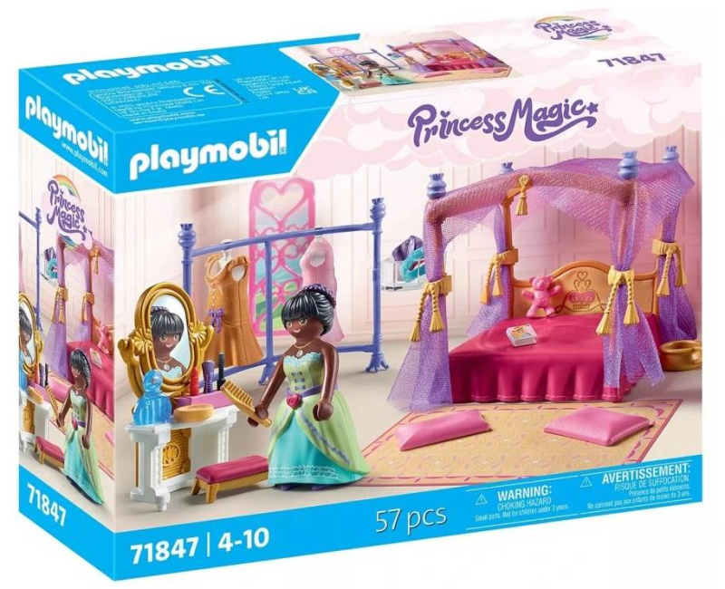 Kouzelná princeznovská ložnice s šatnou