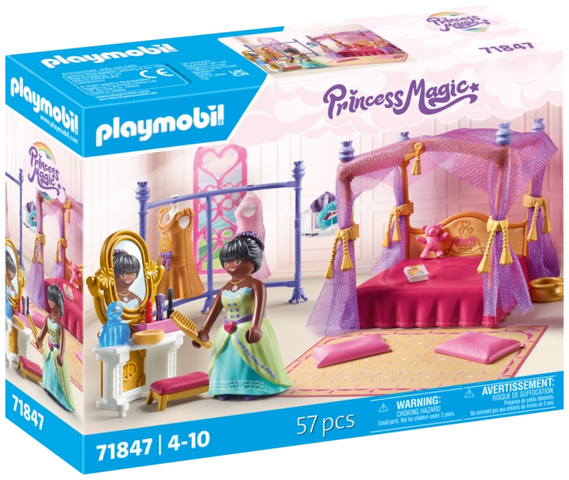Kouzelná princeznovská ložnice s šatnou