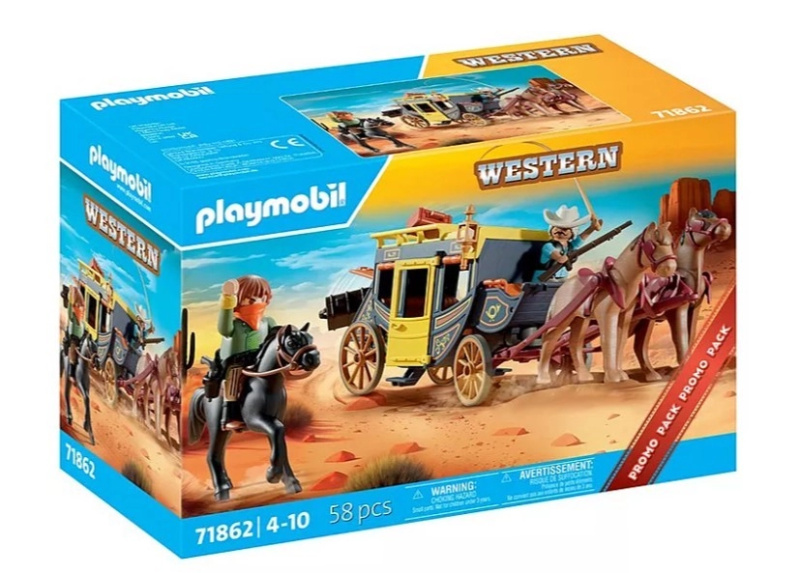 Playmobil Diligence – přepadení na Divokém západě