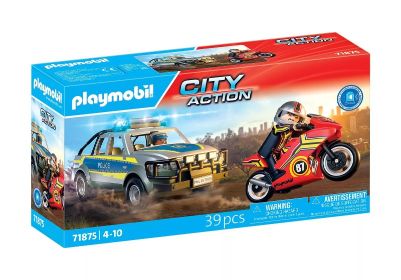 Playmobil City Action policejní pick-up – honička