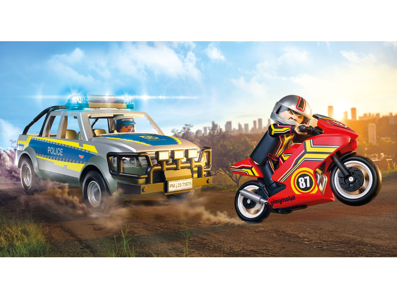 Playmobil City Action policejní pick-up – honička