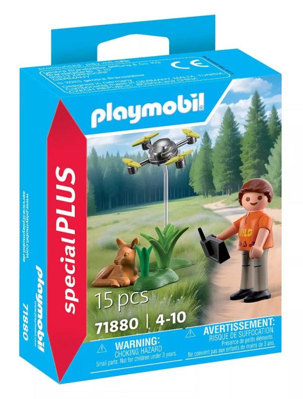Playmobil 71880 záchrana kolouška pomocí dronu