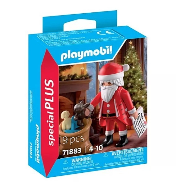 Figurka PLAYMOBIL Santa s vánočním seznamem přání