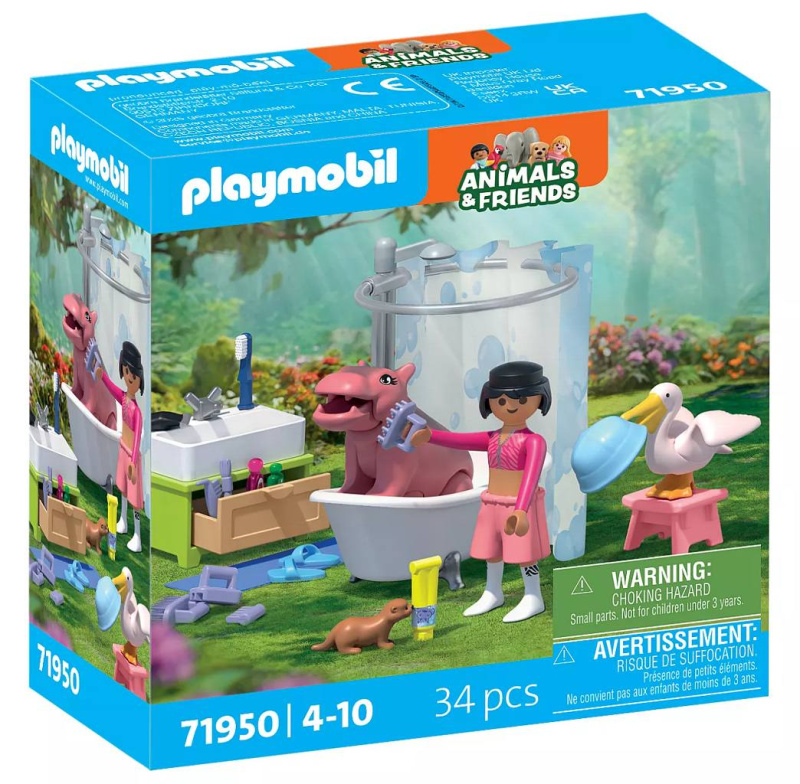 Playmobil Animals & Friends – zvířátka ve vaně