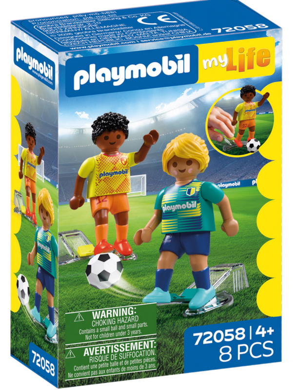 Playmobil Fotbalista s fotbalistkou