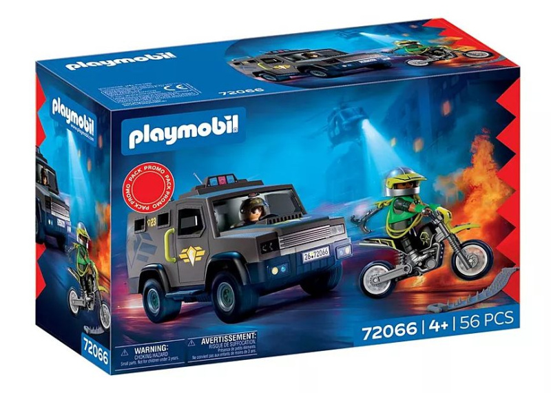 Playmobil 72066 swat - taktické policejní vozidlo
