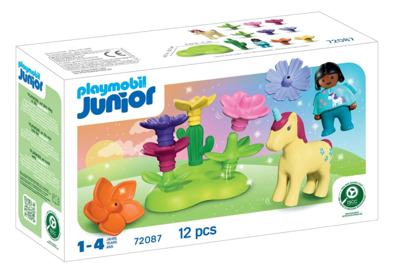 Playmobil 72087 junior: zahrada jednorožců a víl