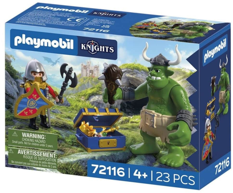 Playmobil Troll s pokladem Lvích rytířů