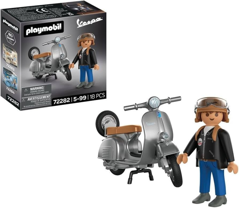 Playmobil 72282 vespa 80. výročí: originální styl