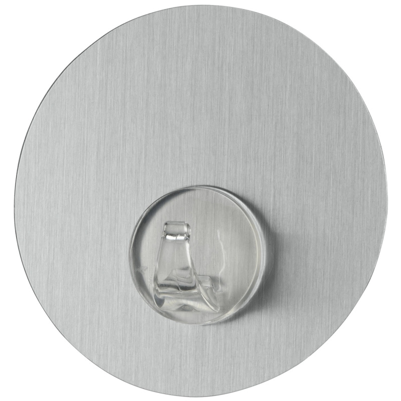 Wenko Static-Loc Nástěnný háček Uno vzhled nerezové oceli