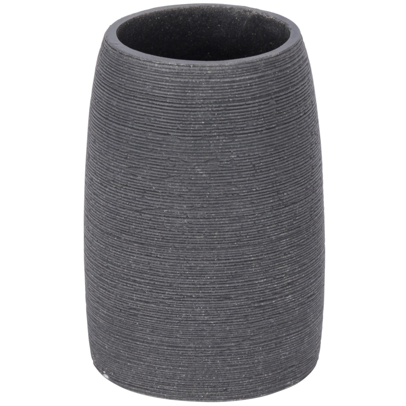 Wenko Kelímek na zubní kartáčky Goa šedý, pr. 7,4 x 10,5 cm