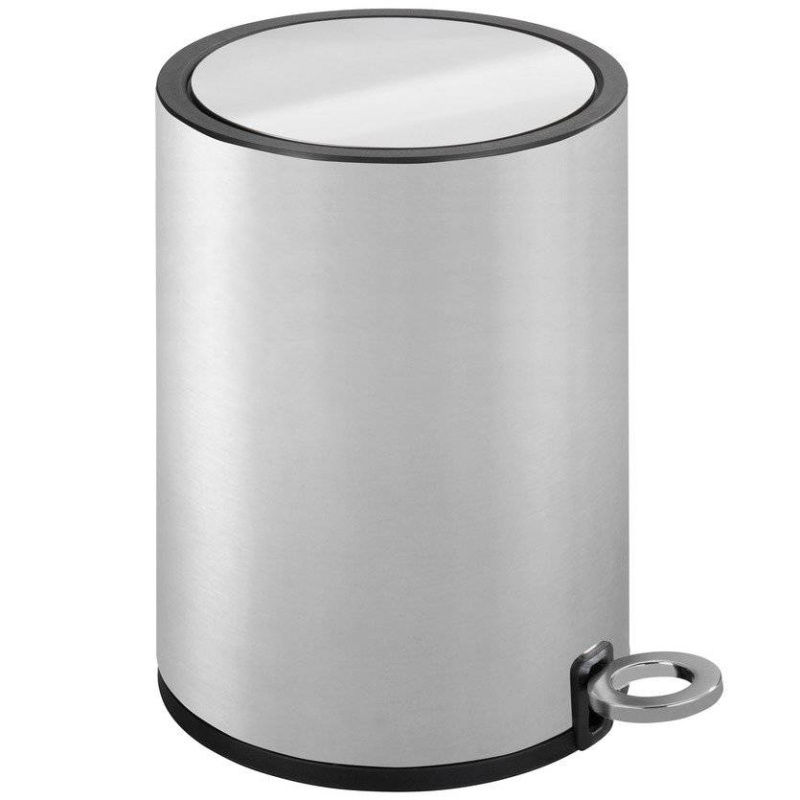 Wenko Monza Easy Close 3 l nerezový matný 22712100 stříbrná