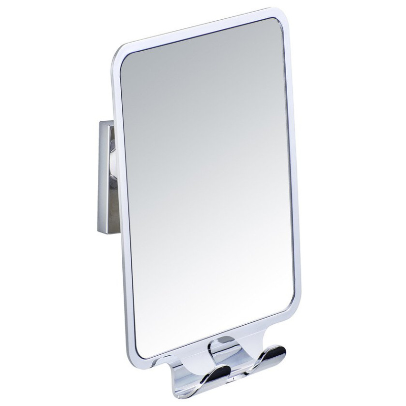 Kosmetické zrcátko QUADRO, Vacuum-Loc, anti-fog WENKO 22693100 stříbrná