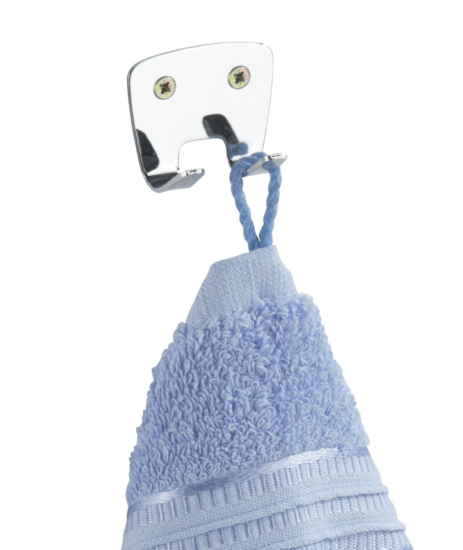 Háček na ručníky BASIC, WENKO stříbrný