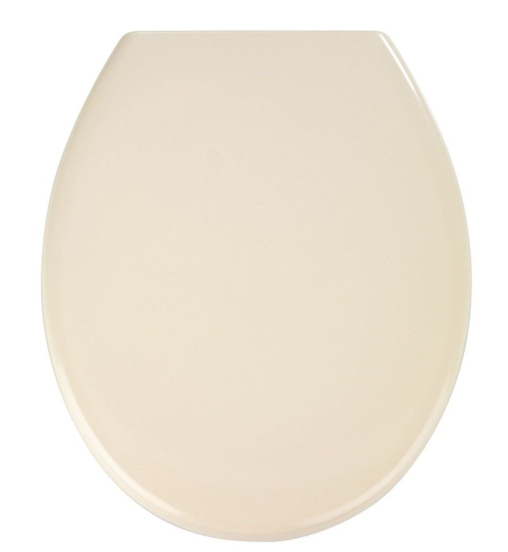 Světle růžové WC sedátko se snadným zavíráním Wenko Premium Ottana, 44,5 x 37,5 cm 18760100 béžová