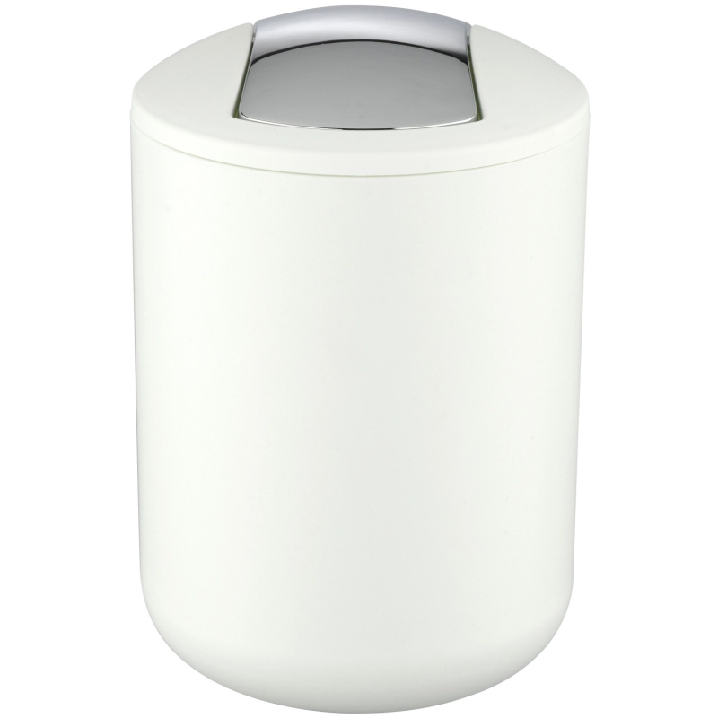 Koupelnový koš BRASIL WHITE, odpadkový koš,2 l, barva bílá, WENKO 21206100 bílá