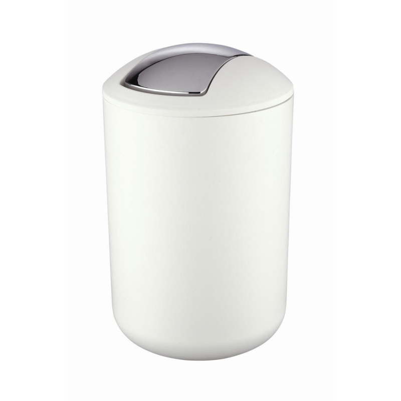 Odpadkový koš BRASIL - 6,5 l, WENKO, bílý 21207100 bílá
