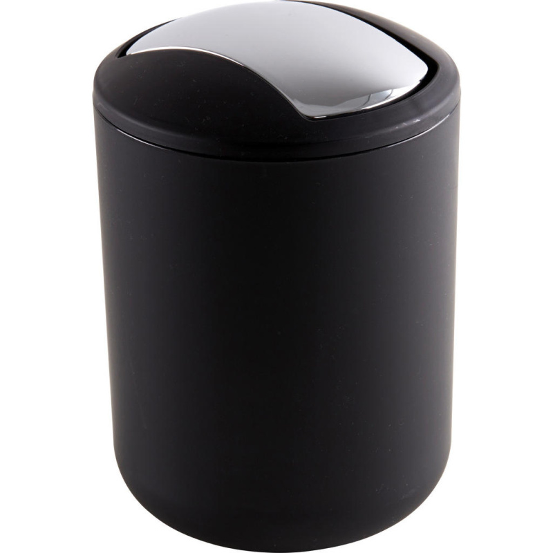 Koupelnový koš BRASIL BLACK - 2 l, WENKO 21211100 černá