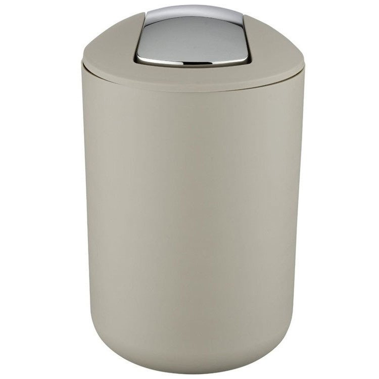 Odpadkový koš BRASIL - 6,5 l, WENKO, taupe 21222100 béžová