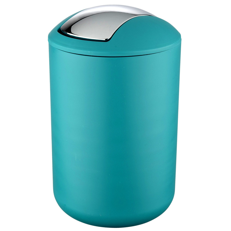 Odpadkový koš BRASIL - 6,5 l, WENKO, modrý 21227100 mořská modrá