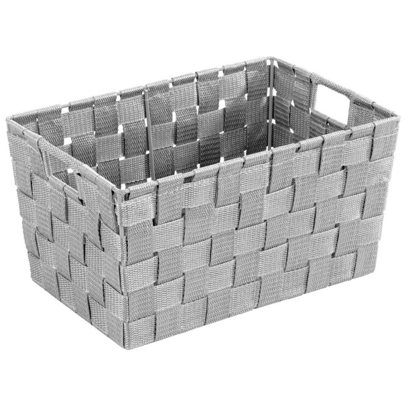 Košík ADRIA GREY - kontejner pro uchovávání, velikost S, WENKO 22791100 šedá