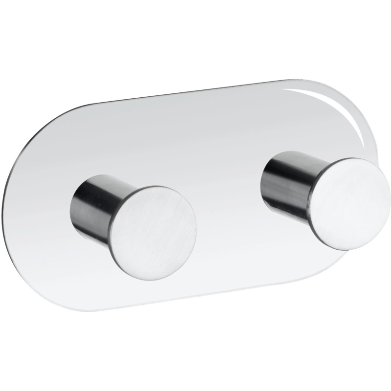 Wenko Nástěnný háček Cona Duo nerezový lesklý