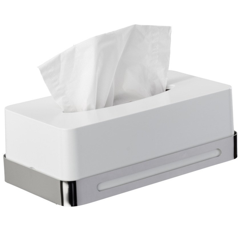 Wenko Dóza na kapesníky PREMIUM PLUS, nástěnná, 27 x 17 x 15 cm 22781100 bílá 24711