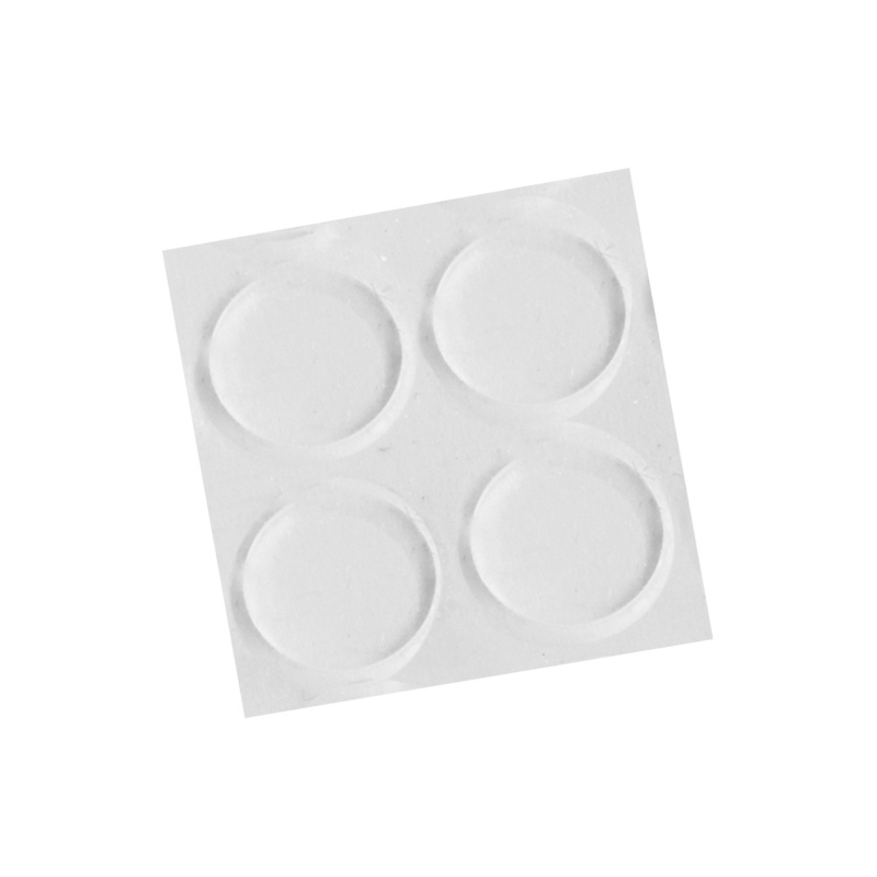 Wenko Tlumicí doraz pro doplňky 4 ks transparentní