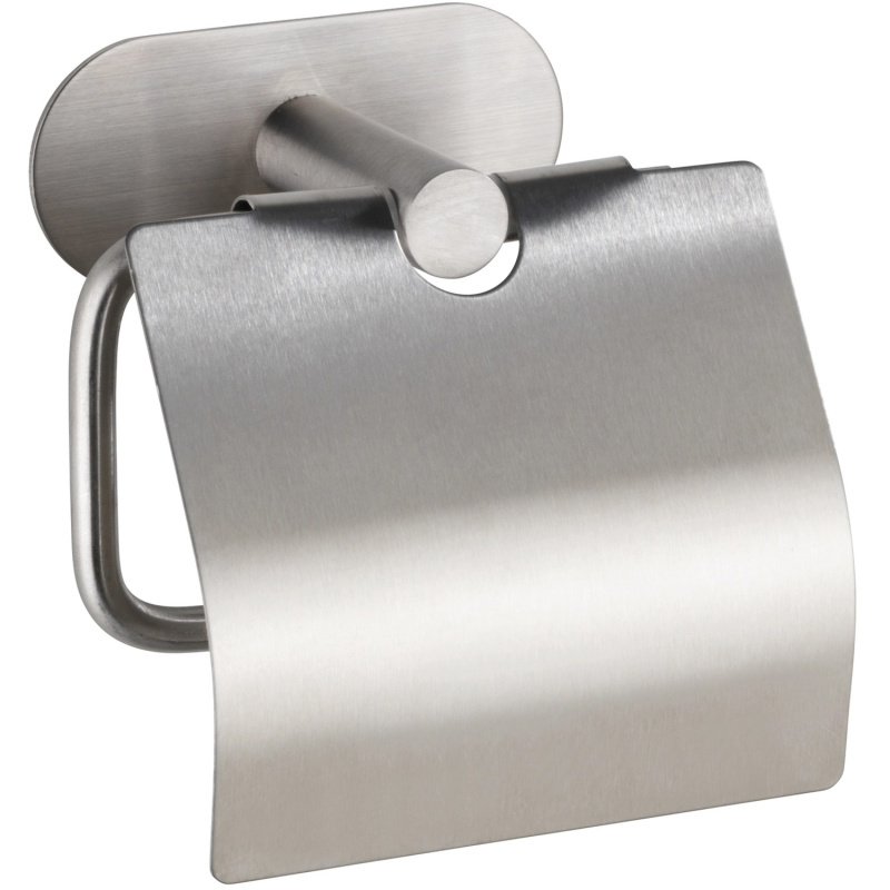 Wenko Držák toaletního papíru s krytem Turbo-Loc Orea Matt, matná nerez