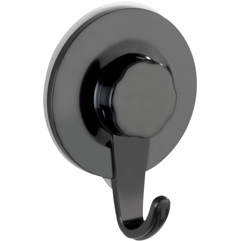 Závěs do koupelny VALENZA, Static - Loc, černá, WENKO černá