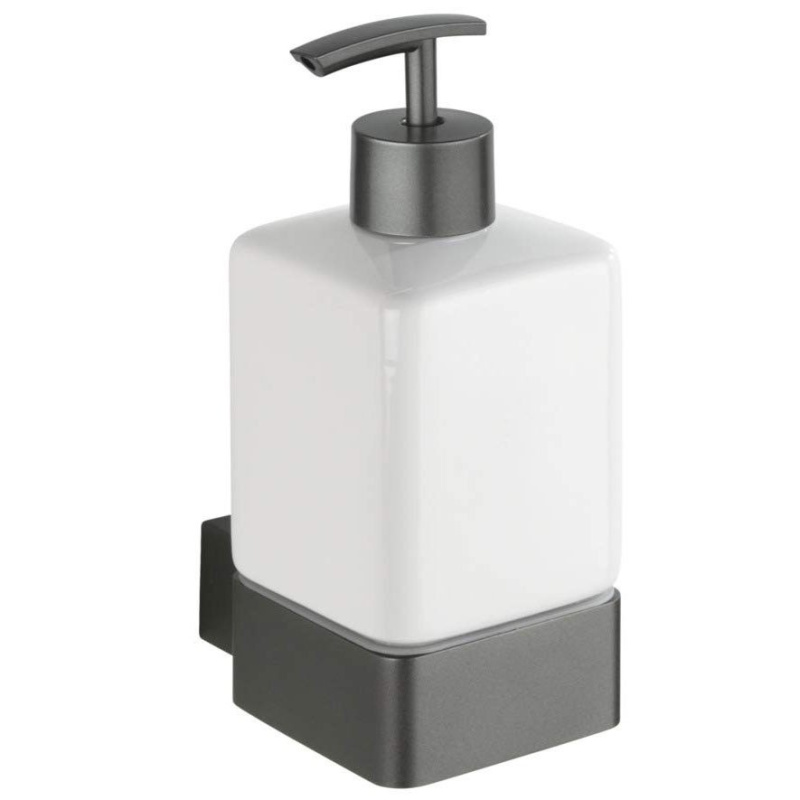 Dávkovač mýdla MONTELLA. 300 ml, WENKO antracitová 40944