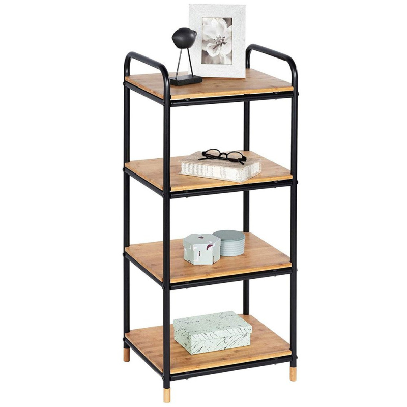 Wenko Loft regál 42x94.5 cm Jiný 50703100 černá