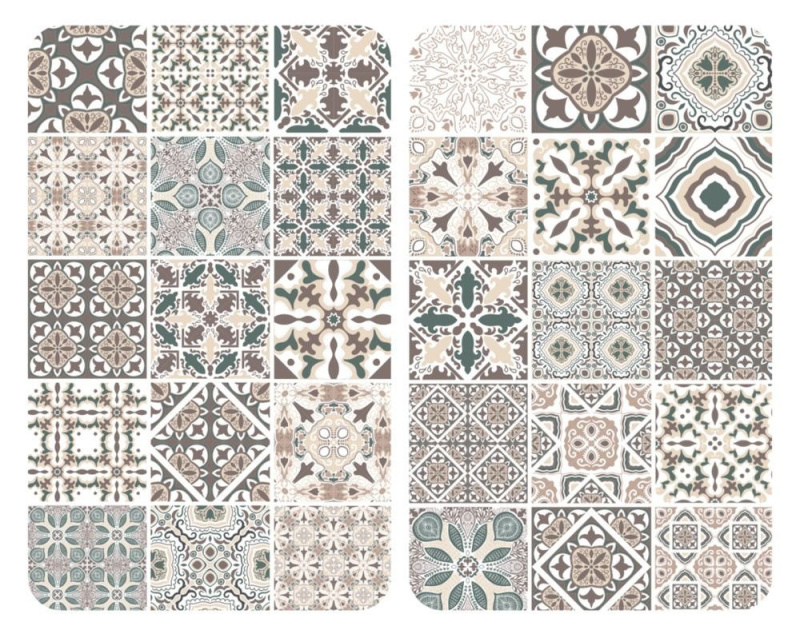 Dvojité ochranné desky, MOZAIKA, WENKO vícebarevná