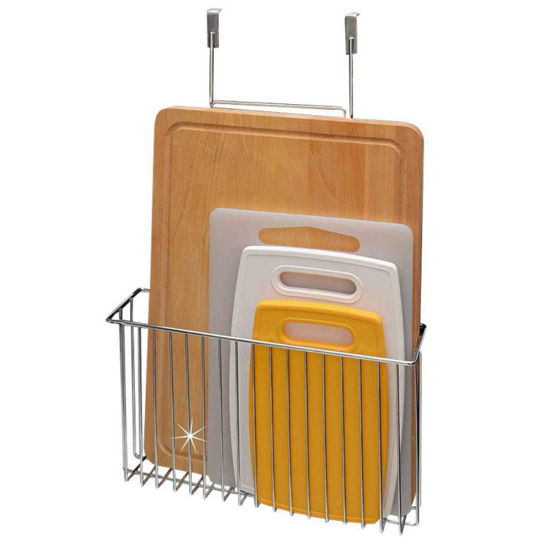 Wenko Kuchyňské police na dveře FLEXI, 37 x 13 x 59 cm, VENKO stříbrná 48800