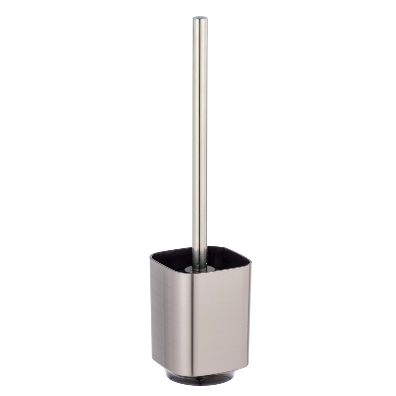 Wenko WC souprava Auron plastová 9 cm x 38,5 cm x 9 cm stříbrná