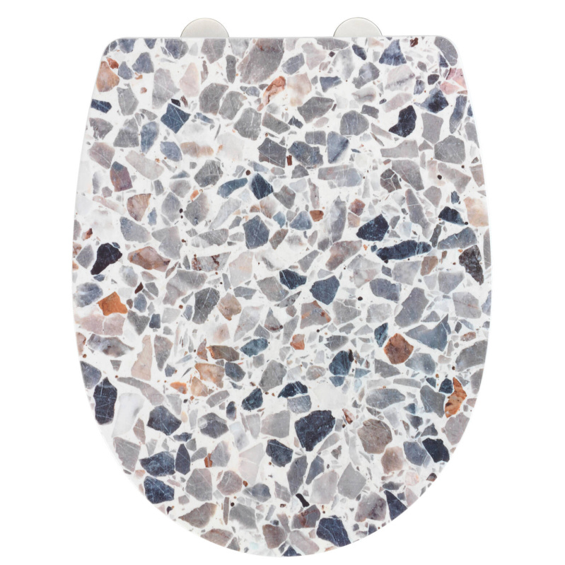 WC sedátko TERRAZZO, Thermoplast, WENKO vícebarevný