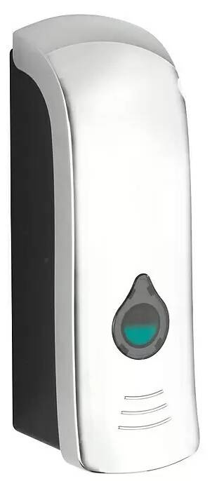 Dávkovač dezinfekčního prostředku nebo mýdla Wenko Ranera S / 0,28 l / plast / bílá/chrom Varianta: ivi1