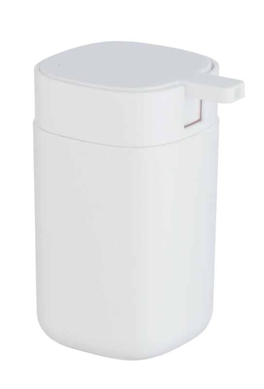 Dávkovač mýdla DAVOS, bílý, plast, 350 ml, WENKO bílá