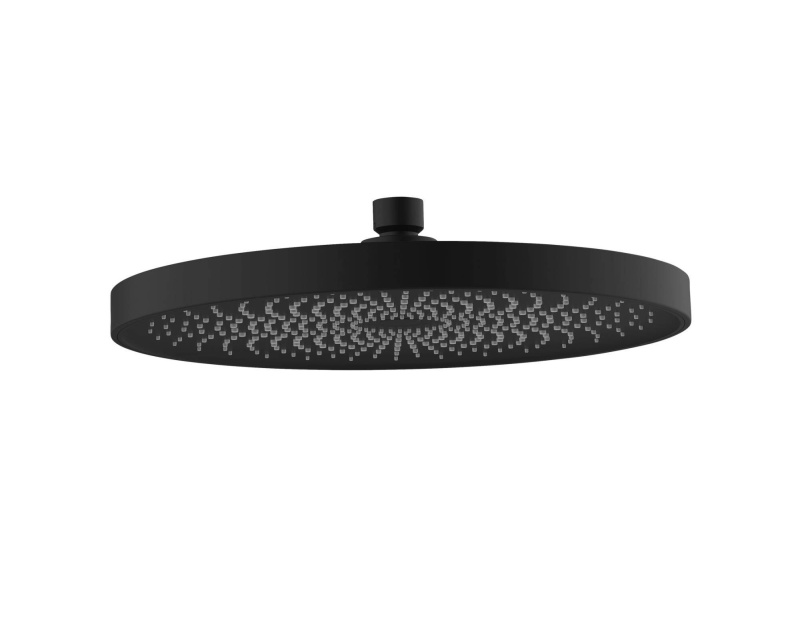 Hlavová sprcha SOFTWARE, kulatá, o 26 cm, černá, Wenko černá
