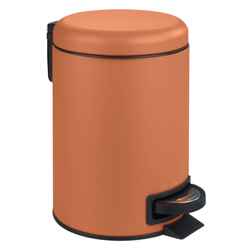 Odpadkový koš LEMAN, 3 L, oranžový, WENKO měděný