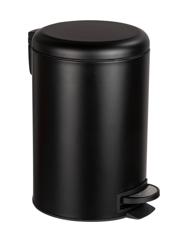 Odpadkový koš leman, černý, Easy-close, 12l, Wenko černá