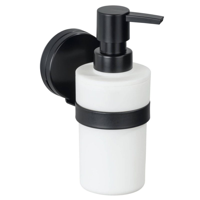 Dávkovač mýdla PAVIA, Static-Loc, 220 ml, WENKO černá
