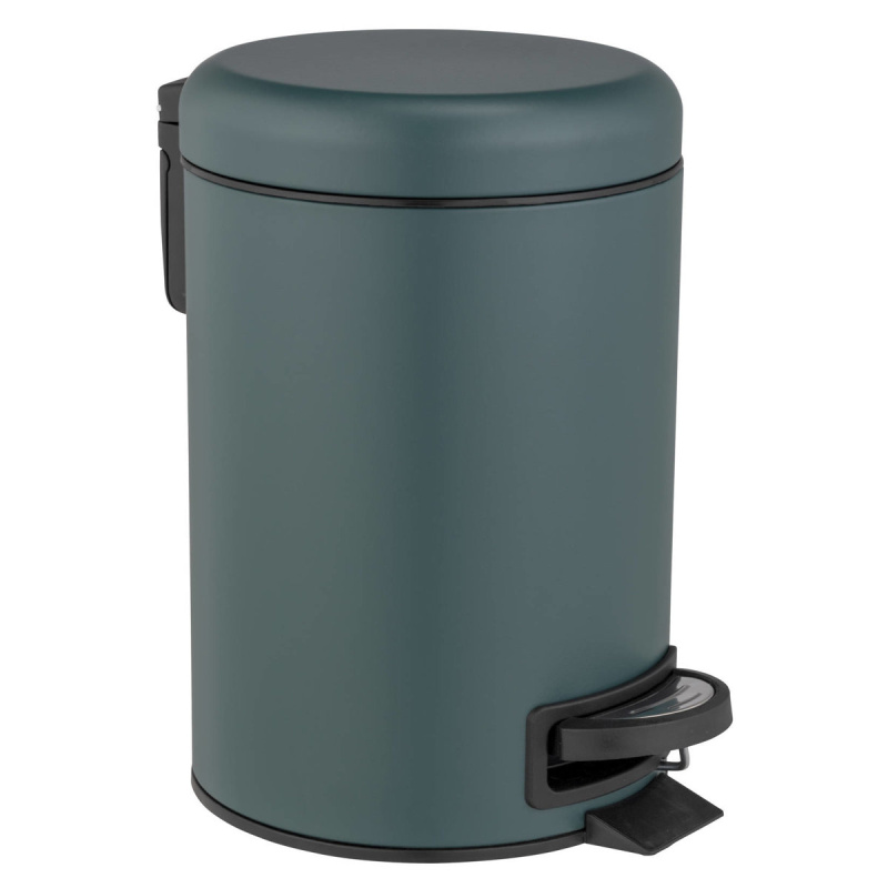 Koupelnový koš na odpadky LEMAN, 3 L, zelený, WENKO zelený