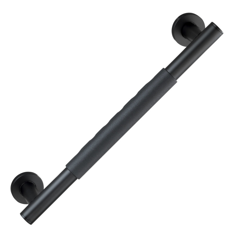 Madlo do koupelny SECURA, černé, 40 cm, WENKO černá